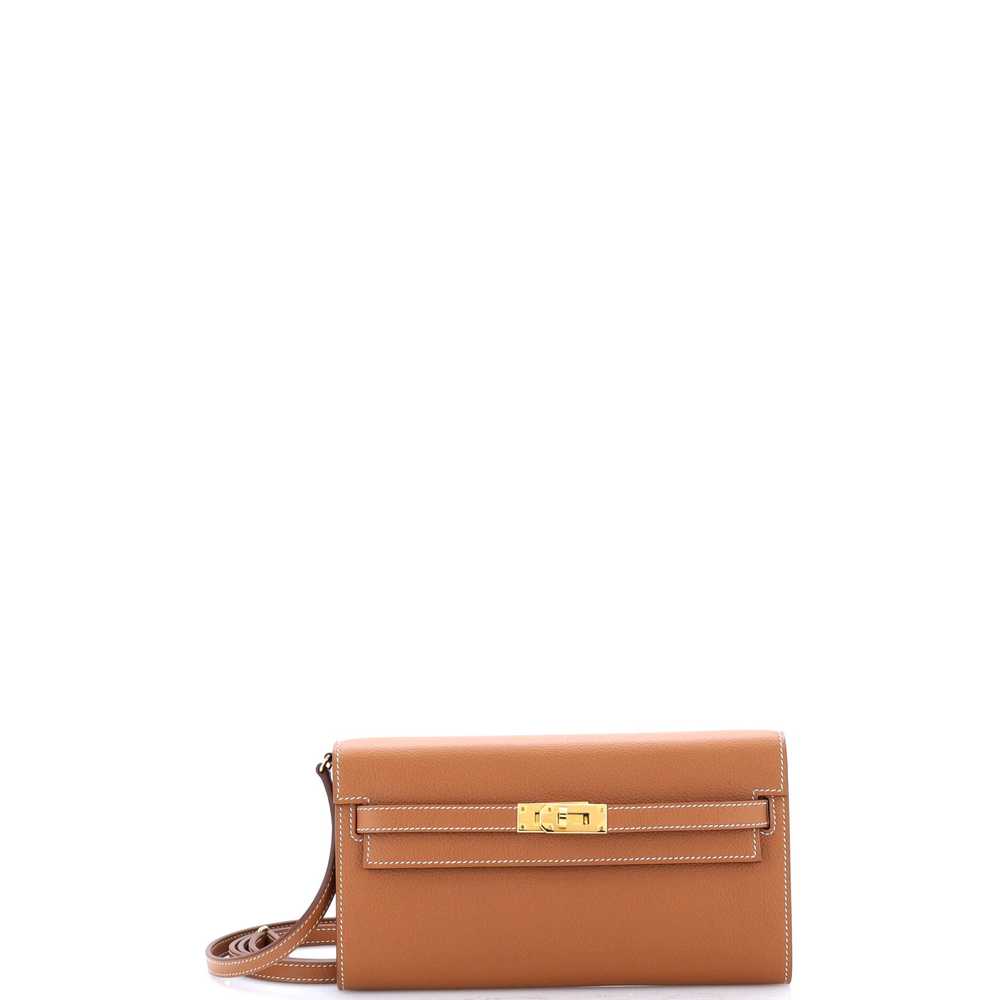 Hermes Kelly To Go Wallet Evercolor - image 1