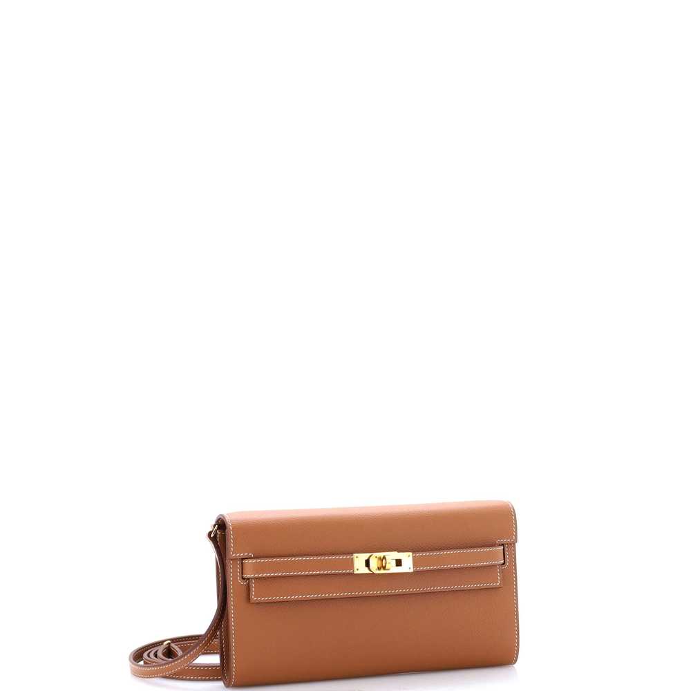 Hermes Kelly To Go Wallet Evercolor - image 2