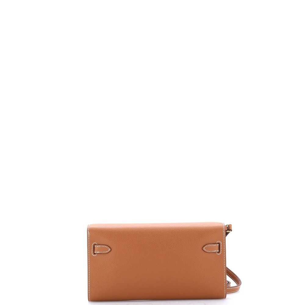 Hermes Kelly To Go Wallet Evercolor - image 3