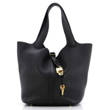 Hermes Picotin Lock Bag Clemence MM