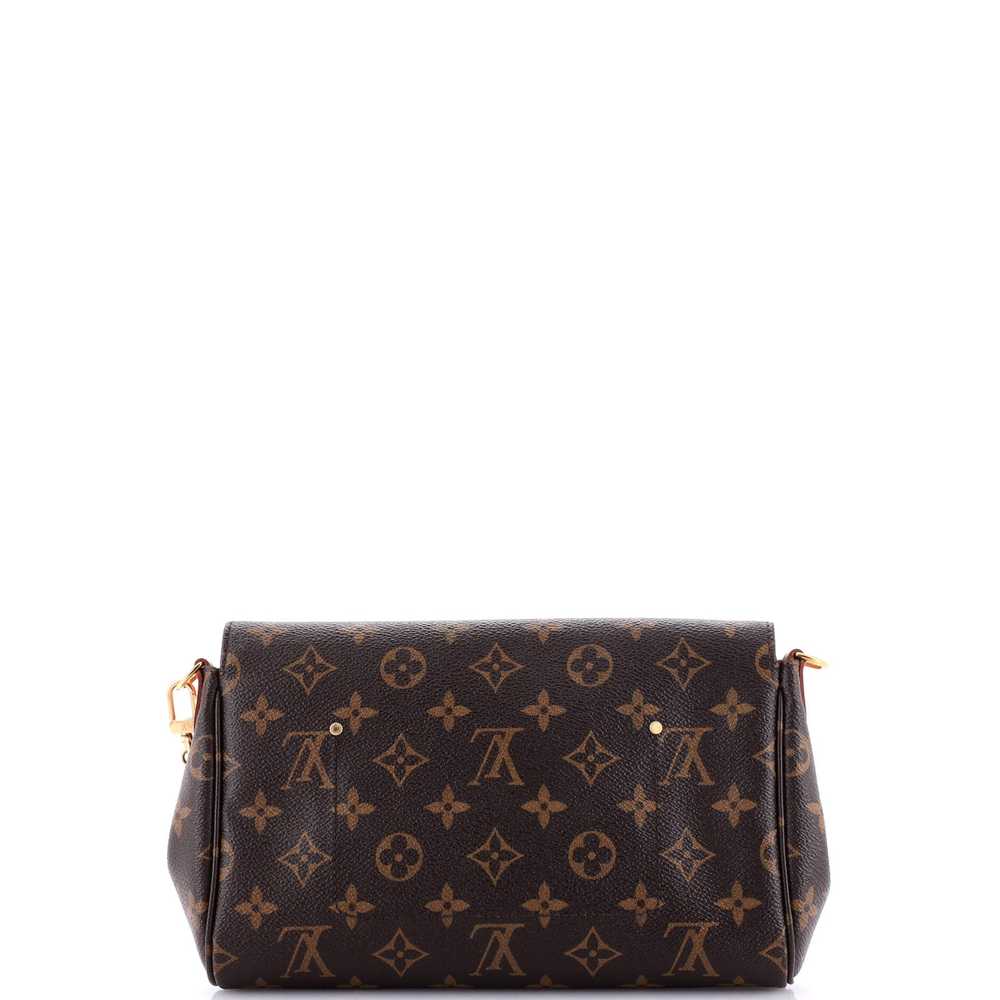 Louis Vuitton Favorite Handbag Monogram Canvas MM - image 3