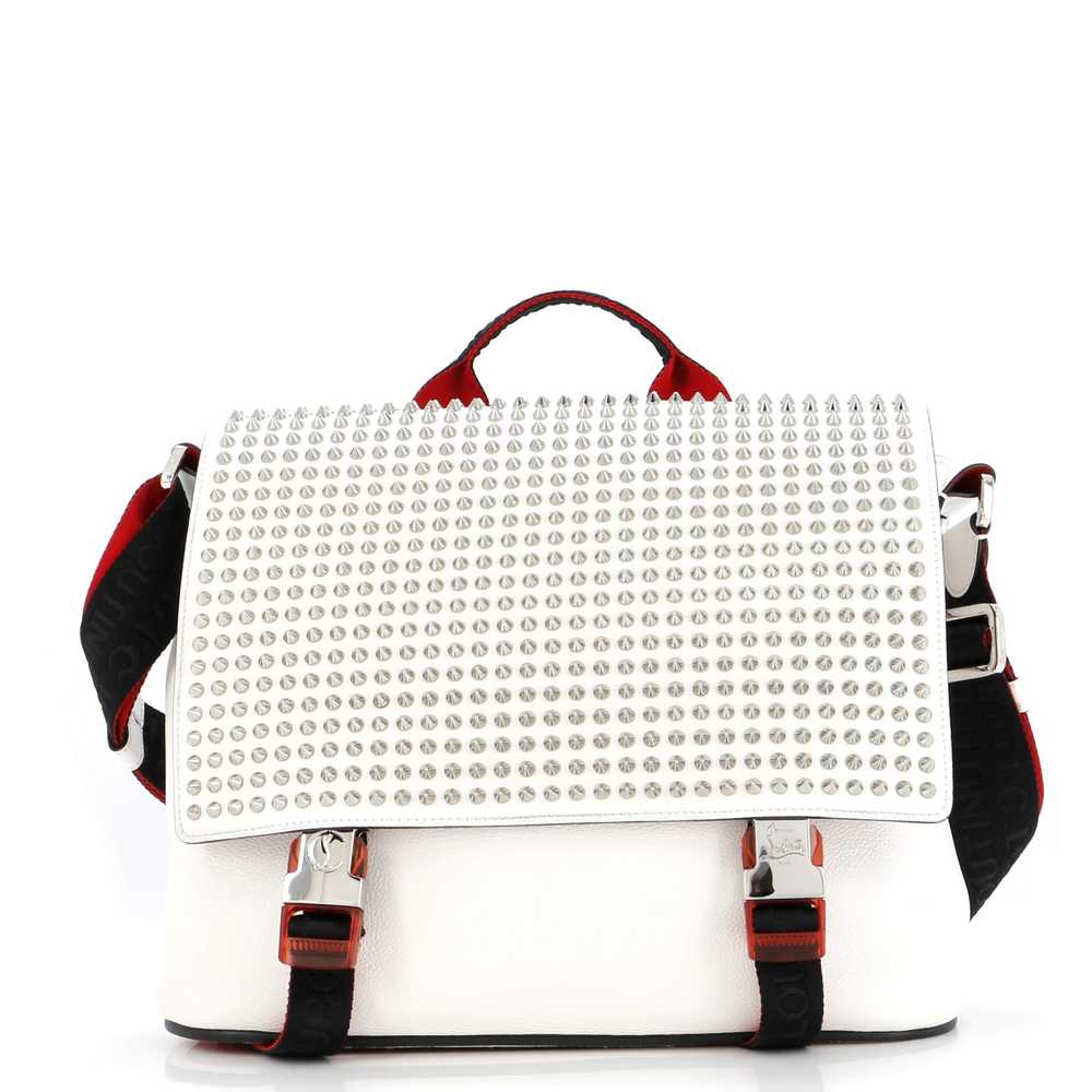 Christian Louboutin Loubiclic Messenger Bag Spike… - image 1