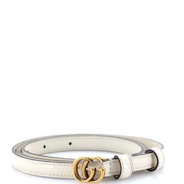 GUCCI GG Marmont Belt Leather Thin 90 - image 1