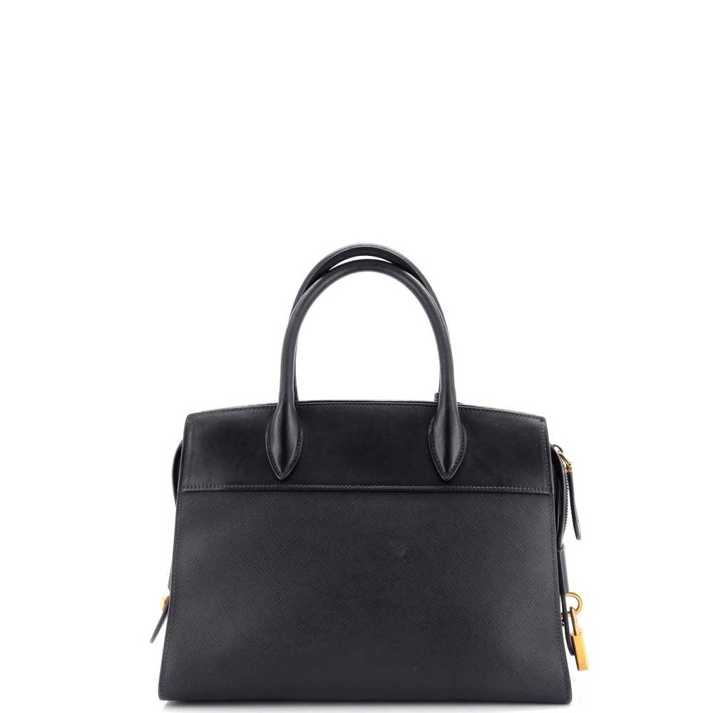 PRADA Esplanade Tote Saffiano with City Calf Medi… - image 3