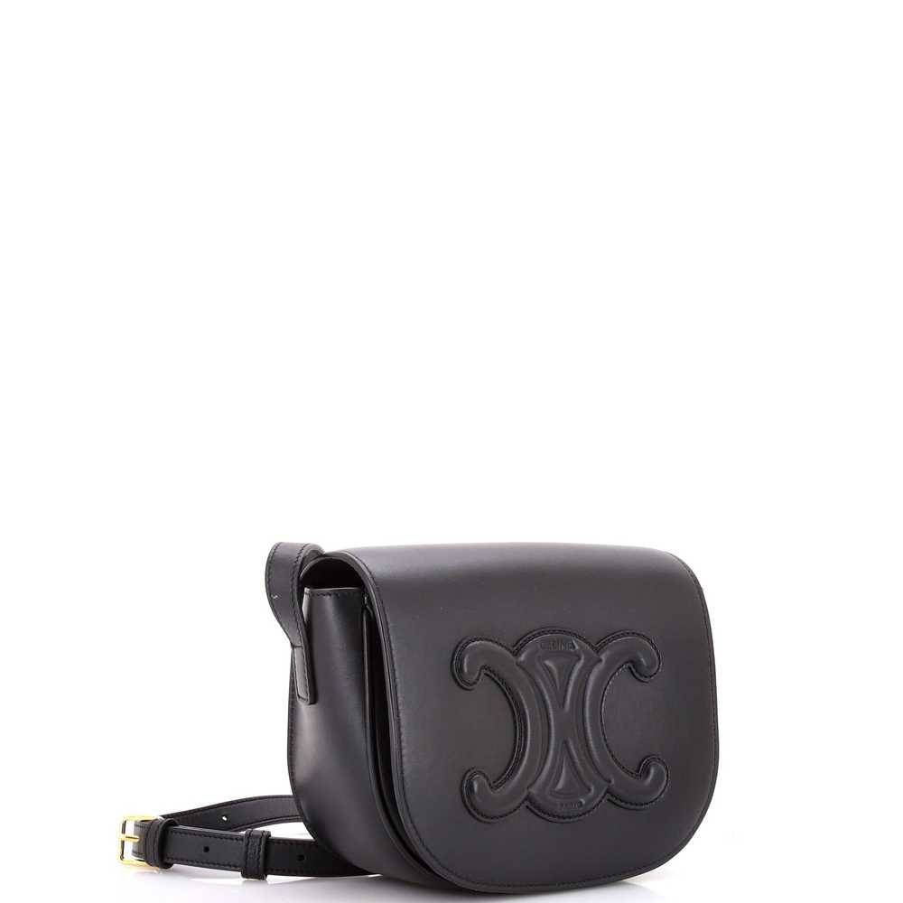 CELINE Cuir Triomphe Folco Bag Leather - image 2