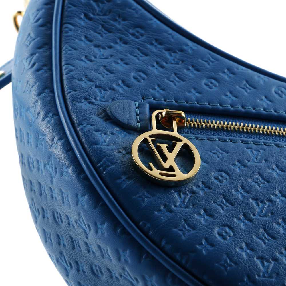 Louis Vuitton Loop Handbag Nanogram Embossed Leat… - image 7