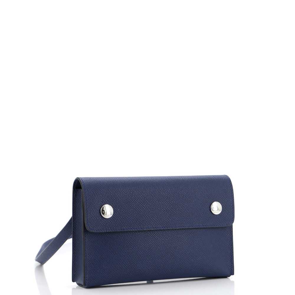 Hermes Double Snap Pochette Crossbody Epsom - image 3