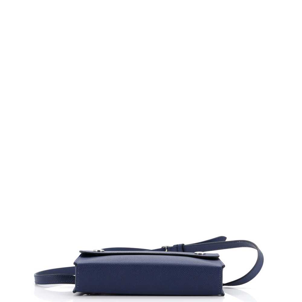 Hermes Double Snap Pochette Crossbody Epsom - image 5