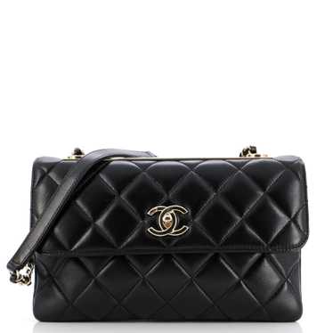 CHANEL Trendy CC Flap Bag Quilted Lambskin Medium