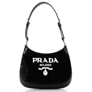 PRADA Cleo Shoulder Bag Sequins Small