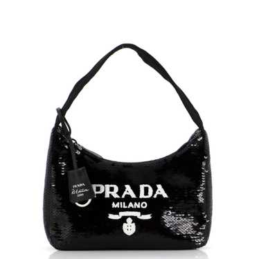 PRADA Re-Edition 2000 Hobo Sequins Mini