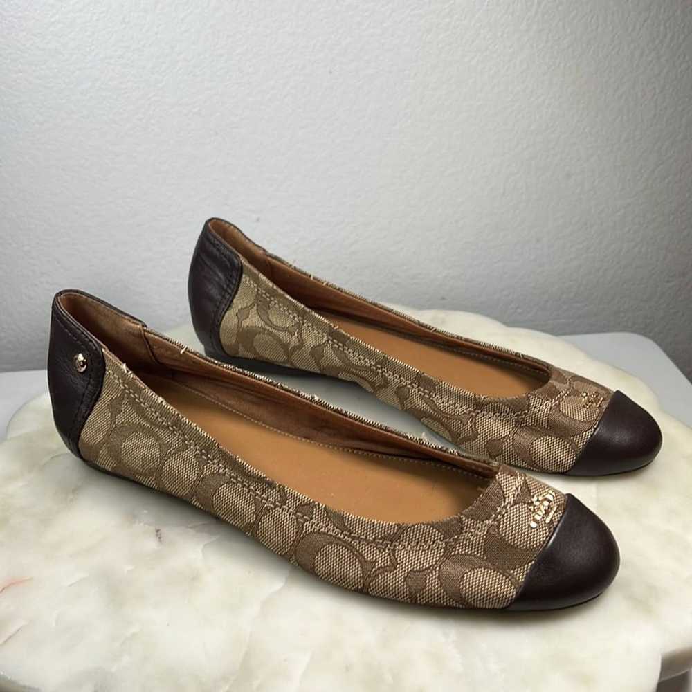 COACH Chelsea Ballet Flat Classic Signature Logo … - image 4