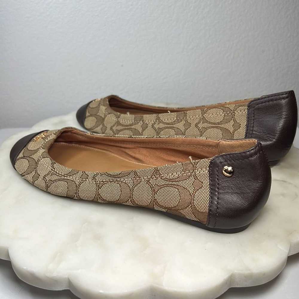 COACH Chelsea Ballet Flat Classic Signature Logo … - image 8