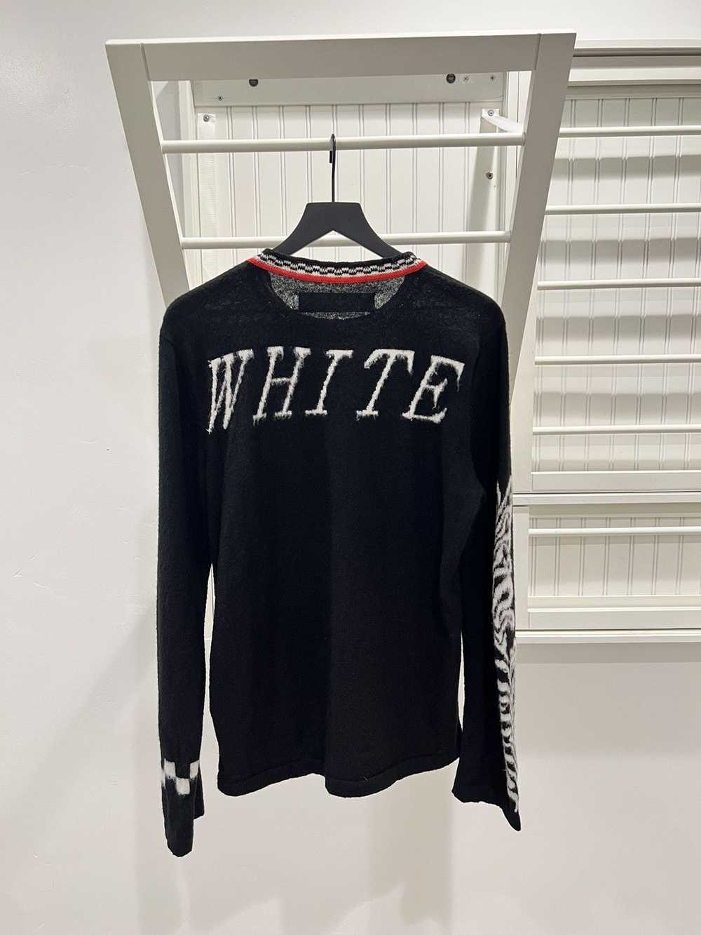 Off-White Off White Eye Mohair Knit Sweater - image 2