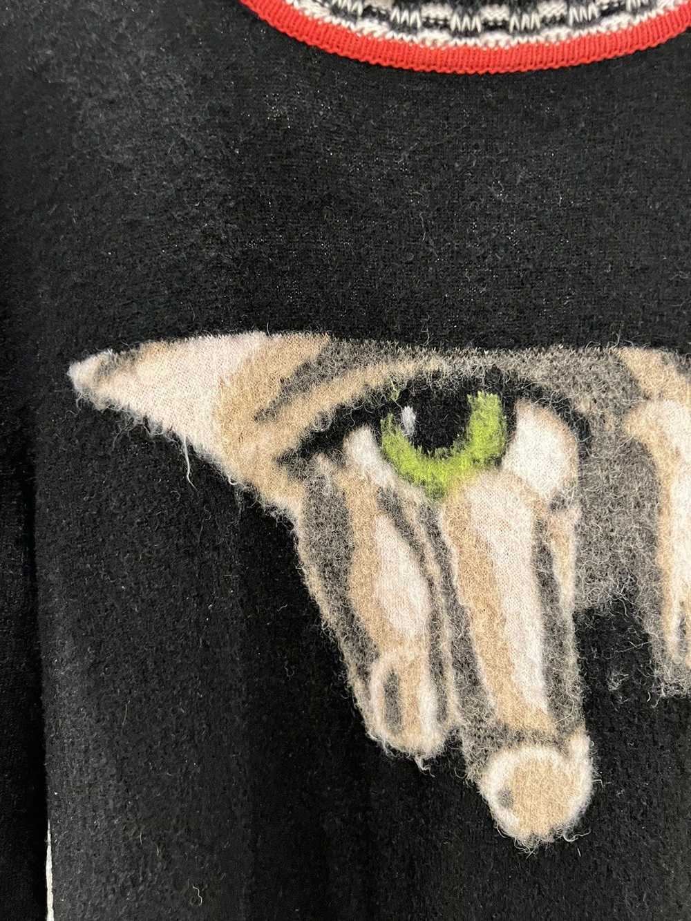 Off-White Off White Eye Mohair Knit Sweater - image 4