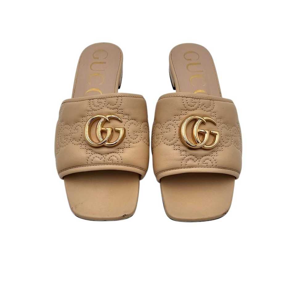 Gucci Leather sandal - image 2