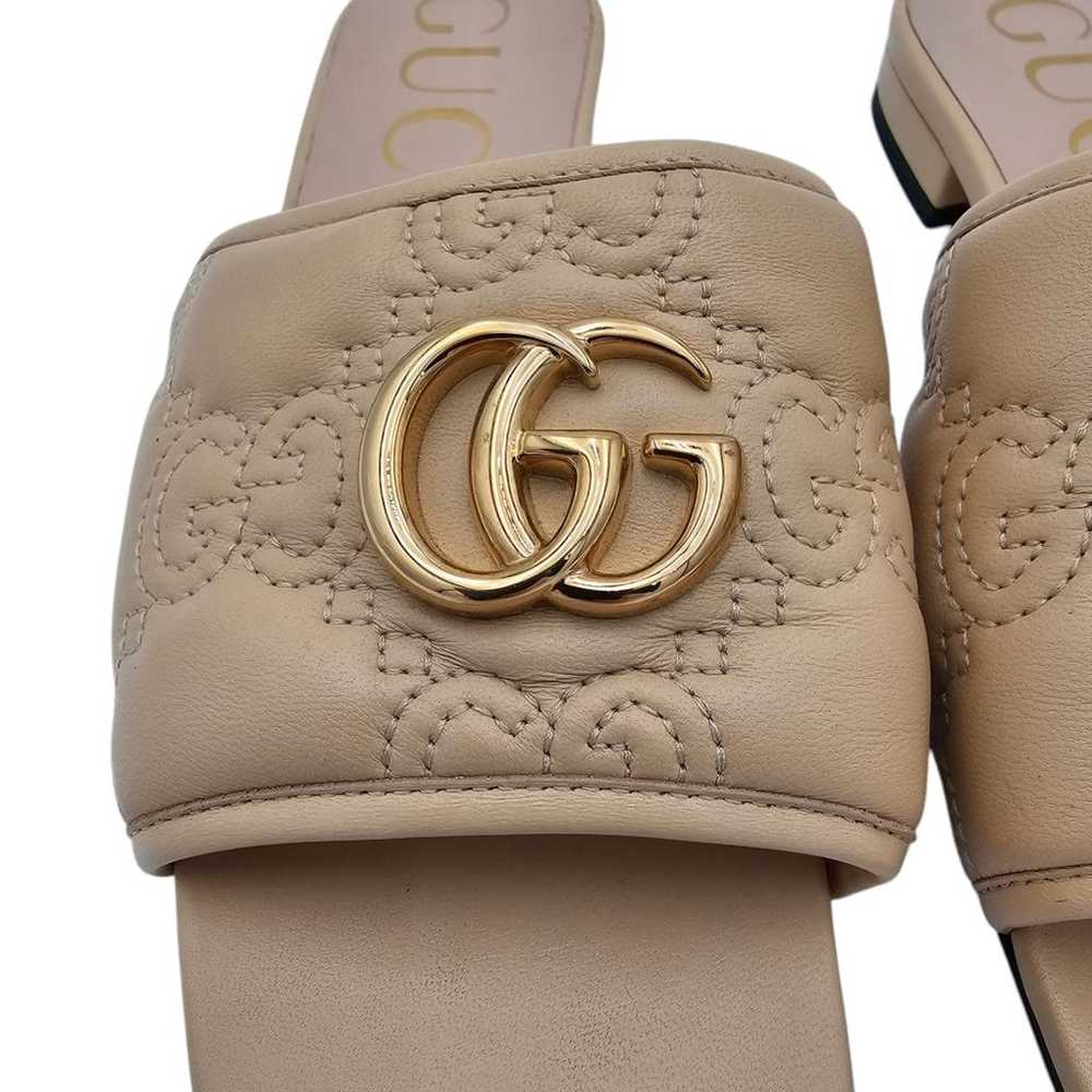 Gucci Leather sandal - image 3