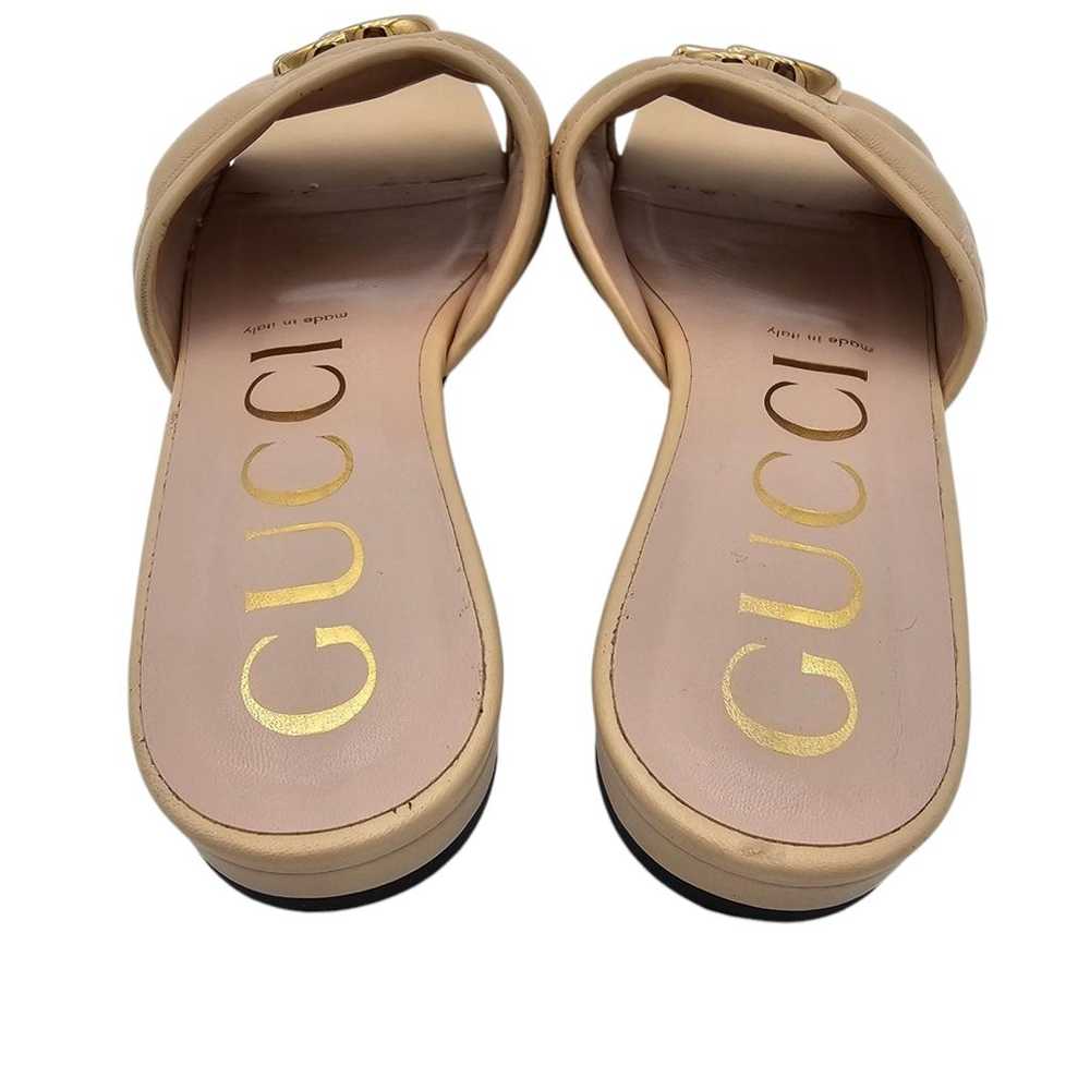 Gucci Leather sandal - image 5