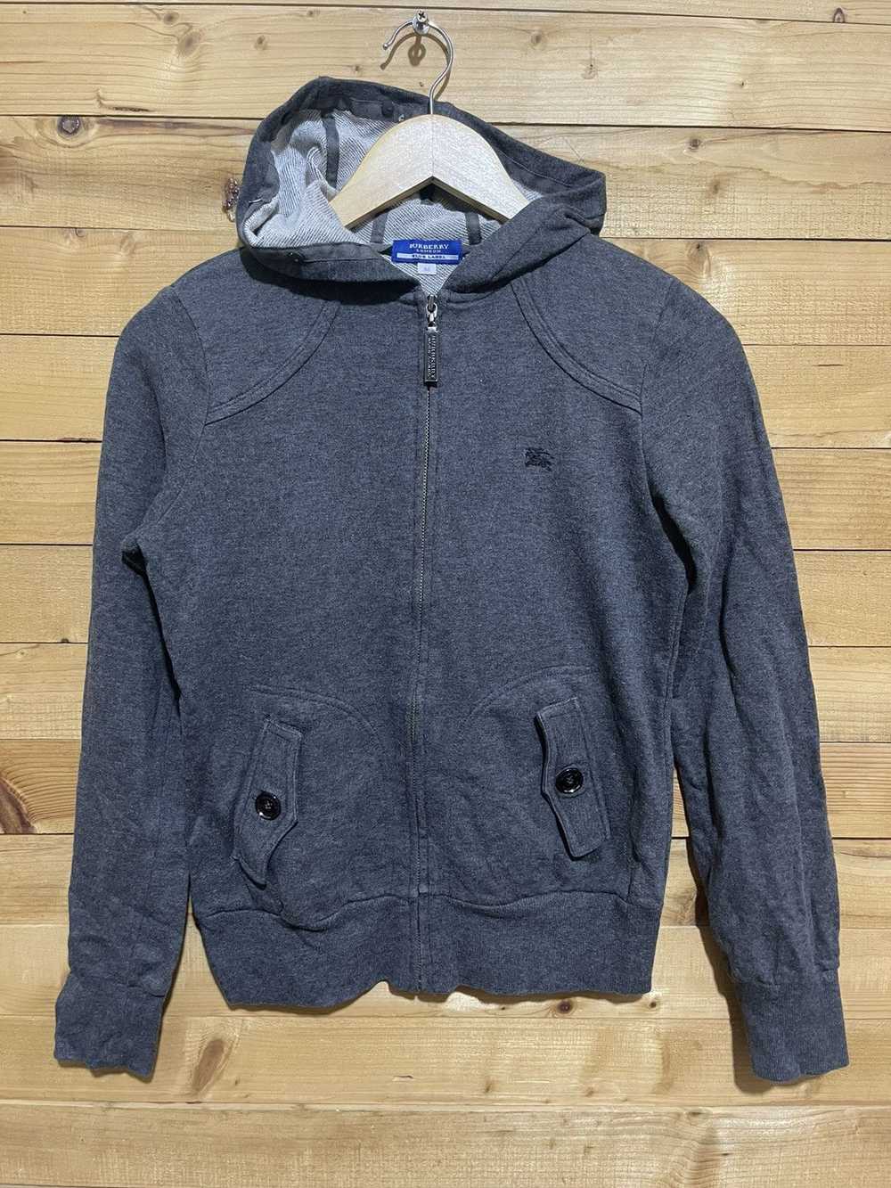 Burberry Burberry blue label hoodie zipper - image 1