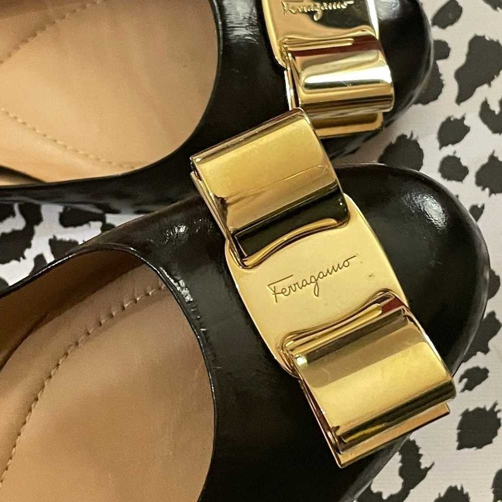 Salvatore Ferragamo Safina Flats 6 Rare $895 - image 2