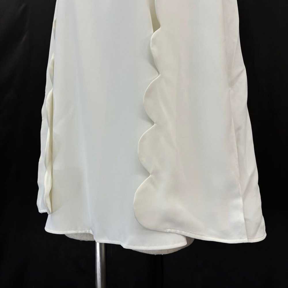 Beautiful item, CADUNE 2WAY Scalloped Cape Blouse… - image 10