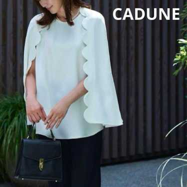 Beautiful item, CADUNE 2WAY Scalloped Cape Blouse… - image 1