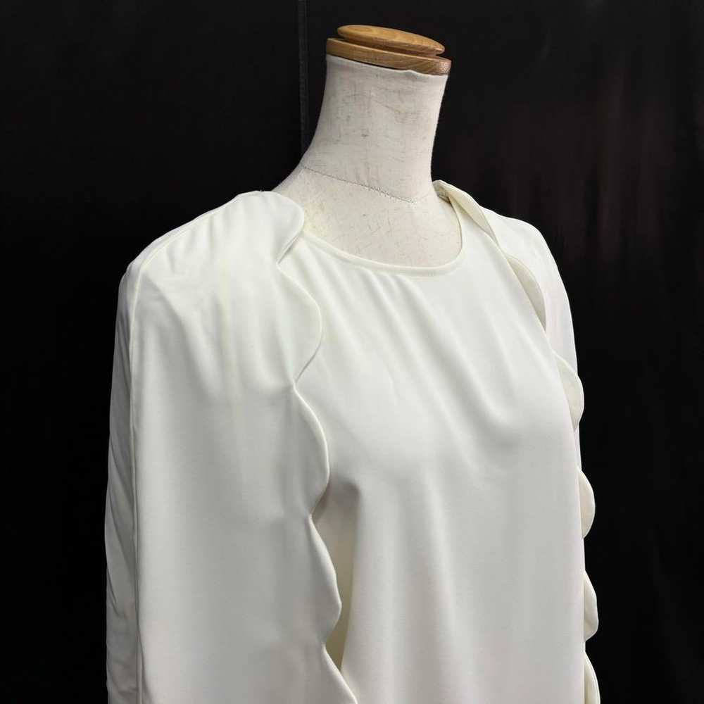 Beautiful item, CADUNE 2WAY Scalloped Cape Blouse… - image 9