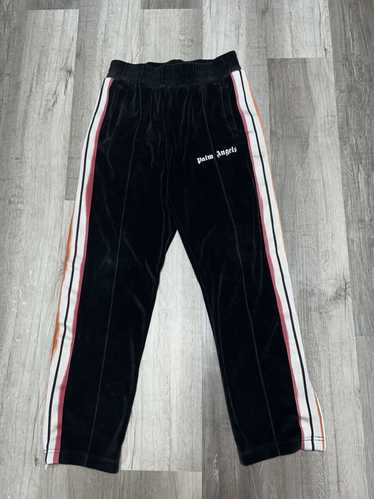 Palm Angels Palm Angels Velvet Black Sweatpants