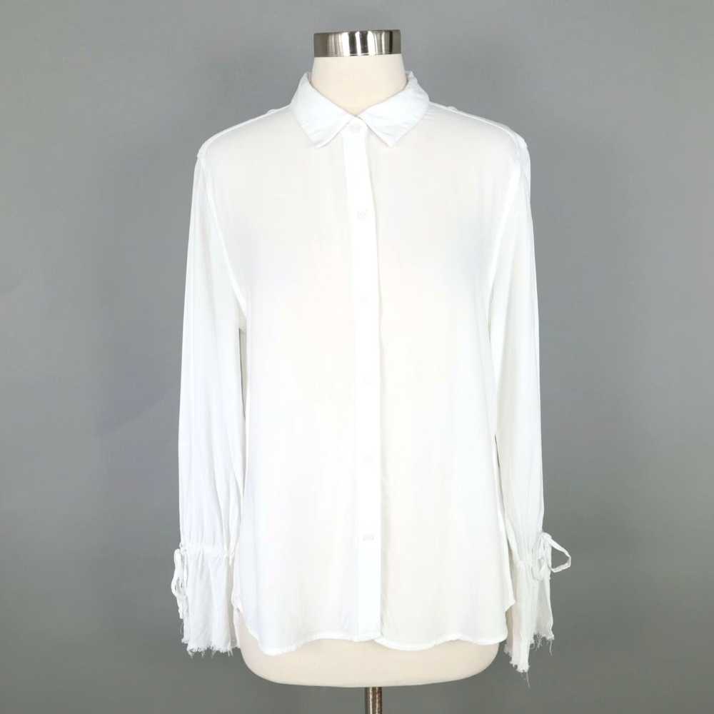 Rails Rails Shirt Blouse Top Astrid S Small White… - image 1