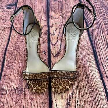 vince camuto animal print heels