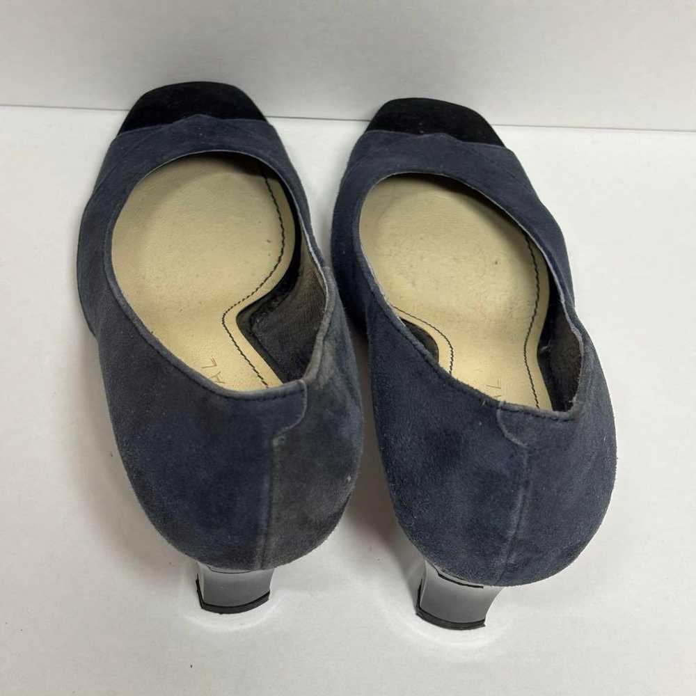 REGAL Pumps Heels Shoes Navy Suede 23cm Made in J… - image 11