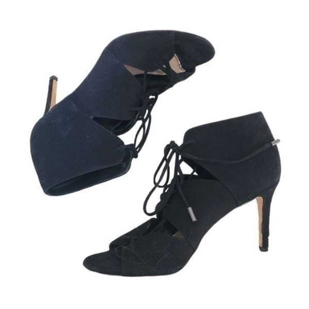 Via Spiga Black Lace Up Heels - image 2