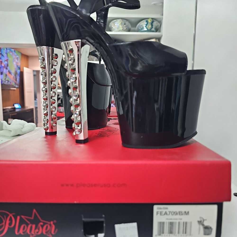 Pleaser platform heels - image 4