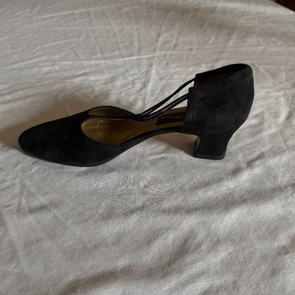 Sesto Meucci Black Suede Women's Shoes Size 6 - image 7