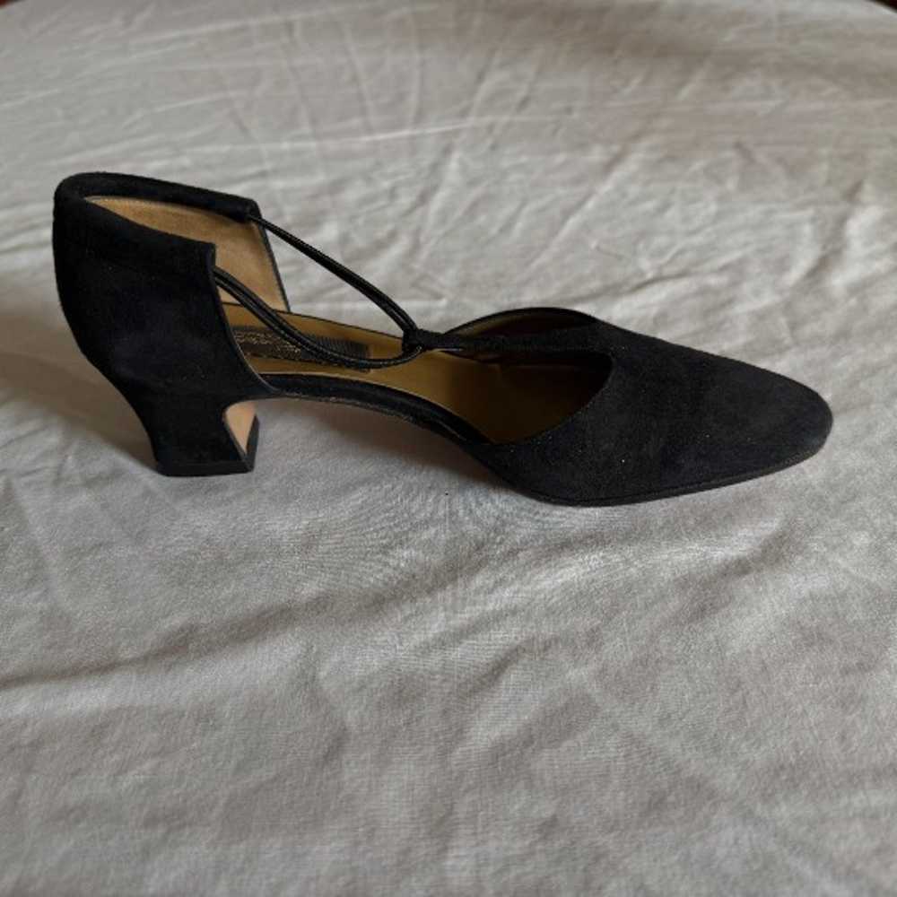 Sesto Meucci Black Suede Women's Shoes Size 6 - image 8