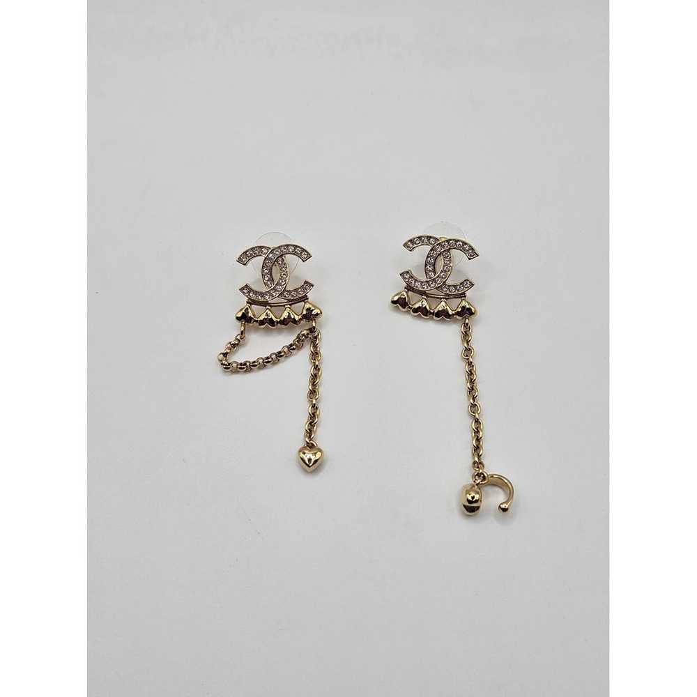 Chanel Crystal earrings - image 4