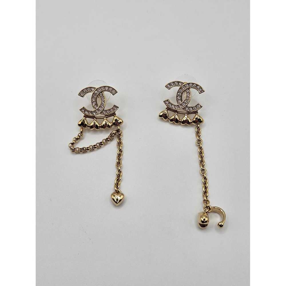 Chanel Crystal earrings - image 5