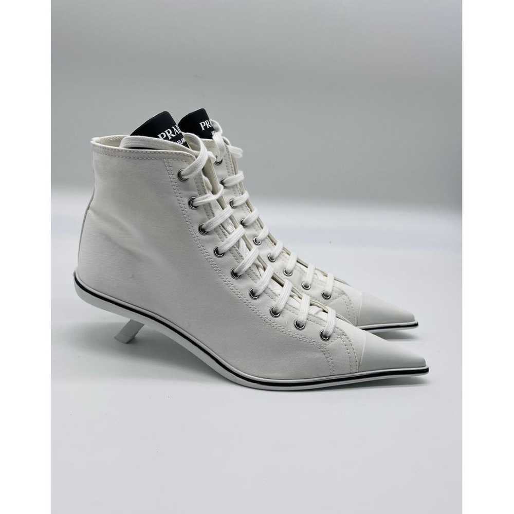 Prada Cloth ankle boots - image 4