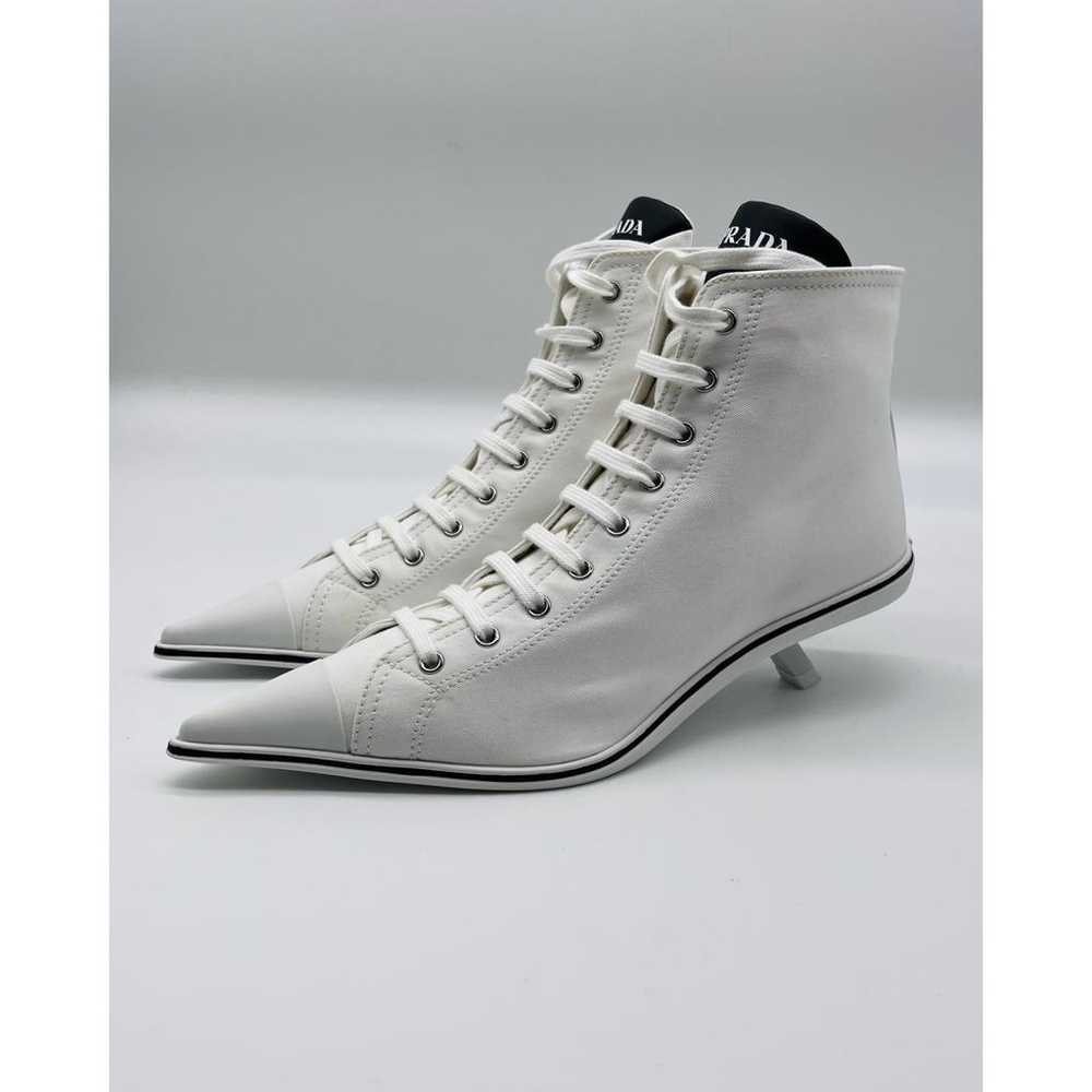 Prada Cloth ankle boots - image 5