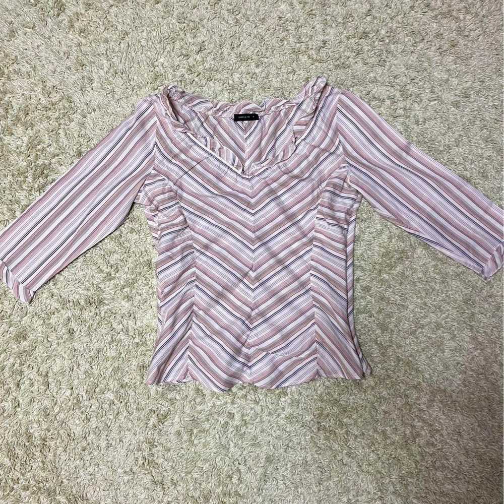 COMME CA ISM Stripe Shirt - image 1