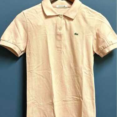 Lacoste Short Sleeve Polo Shirt for Women Size 38… - image 1