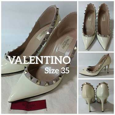 VALENTINO Studded Pin Heel Pumps - image 1