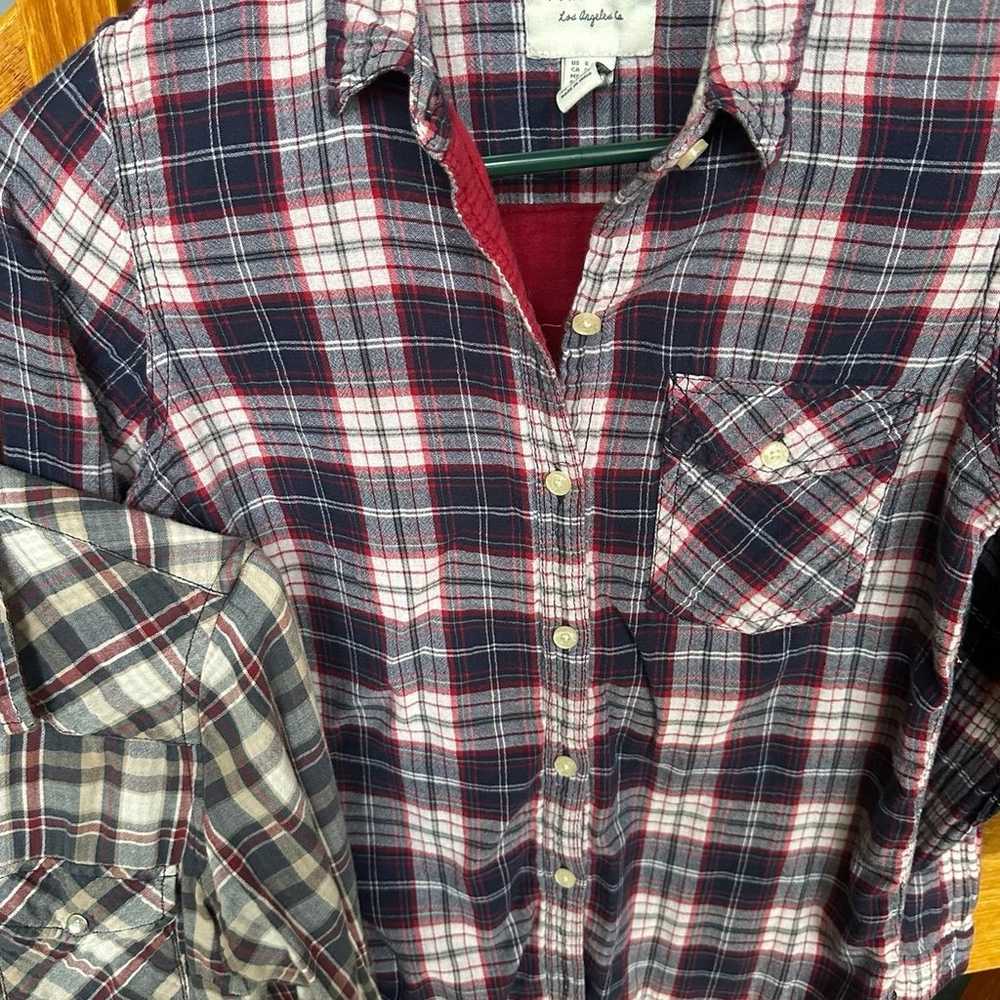 Lot of 3 flannels - image 6