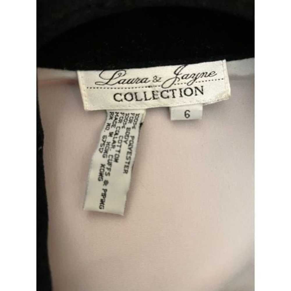 Laura & Jayne Collection Vintage White w/Black Co… - image 5