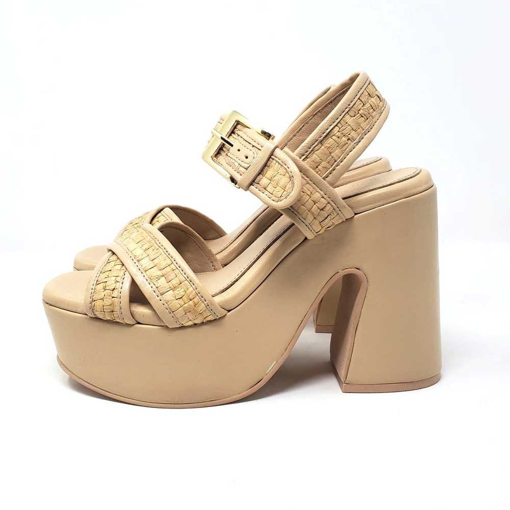 Seychelles Monsoon Platform Ankle Strap Heels San… - image 3