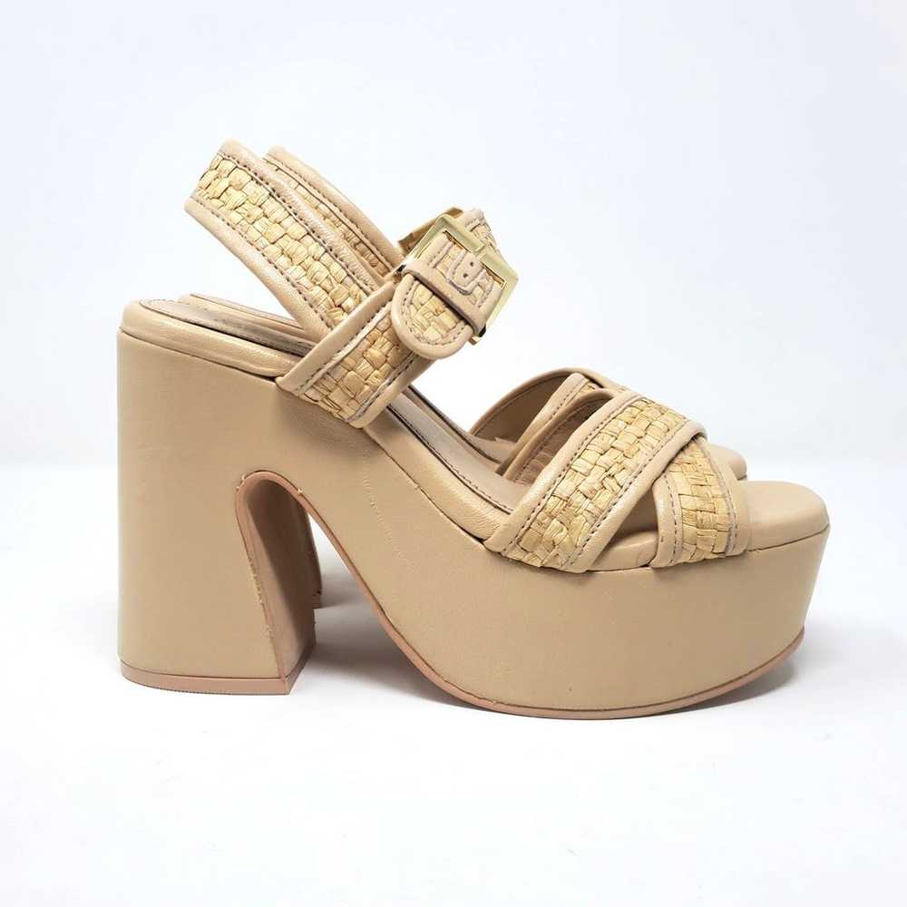 Seychelles Monsoon Platform Ankle Strap Heels San… - image 4