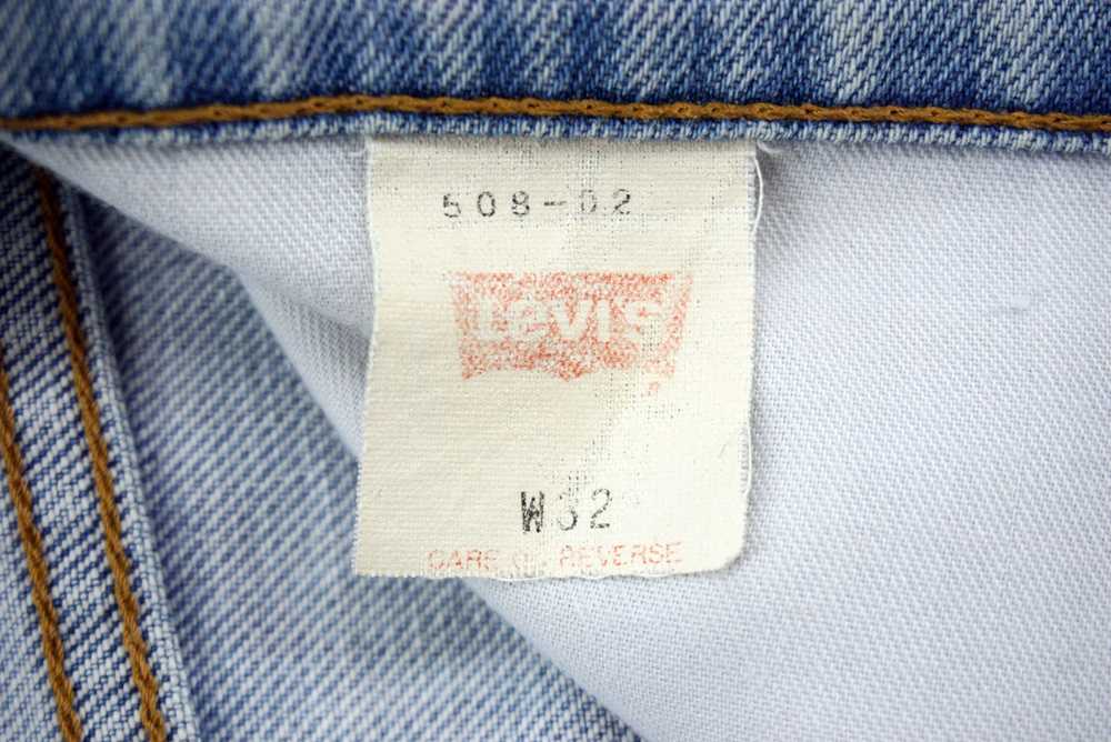 Jean × Levi's × Vintage Size 31x32.75 Levis 508 F… - image 11