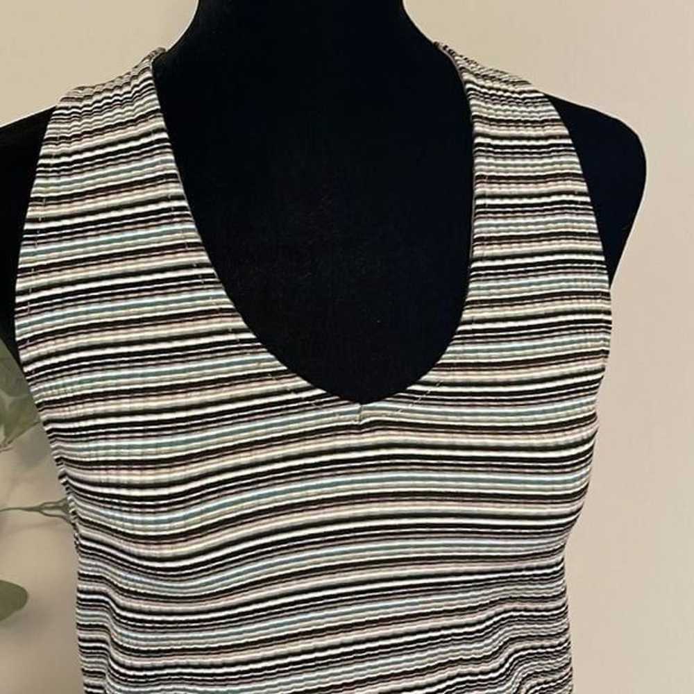 American Eagle Halter Style Dress Striped Size Sm… - image 2