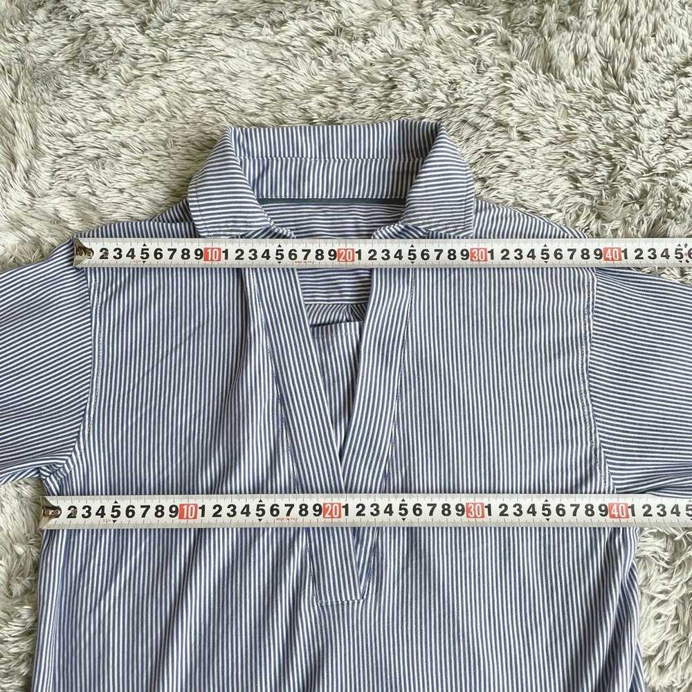 Scroll (M) Long Sleeve Shirt Tunic Stripe Skipper… - image 12