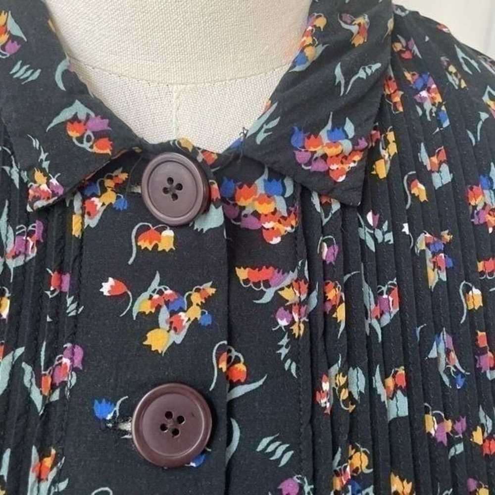 Urban Outfitters UO Black Colorful Tulip Shirt Dr… - image 6